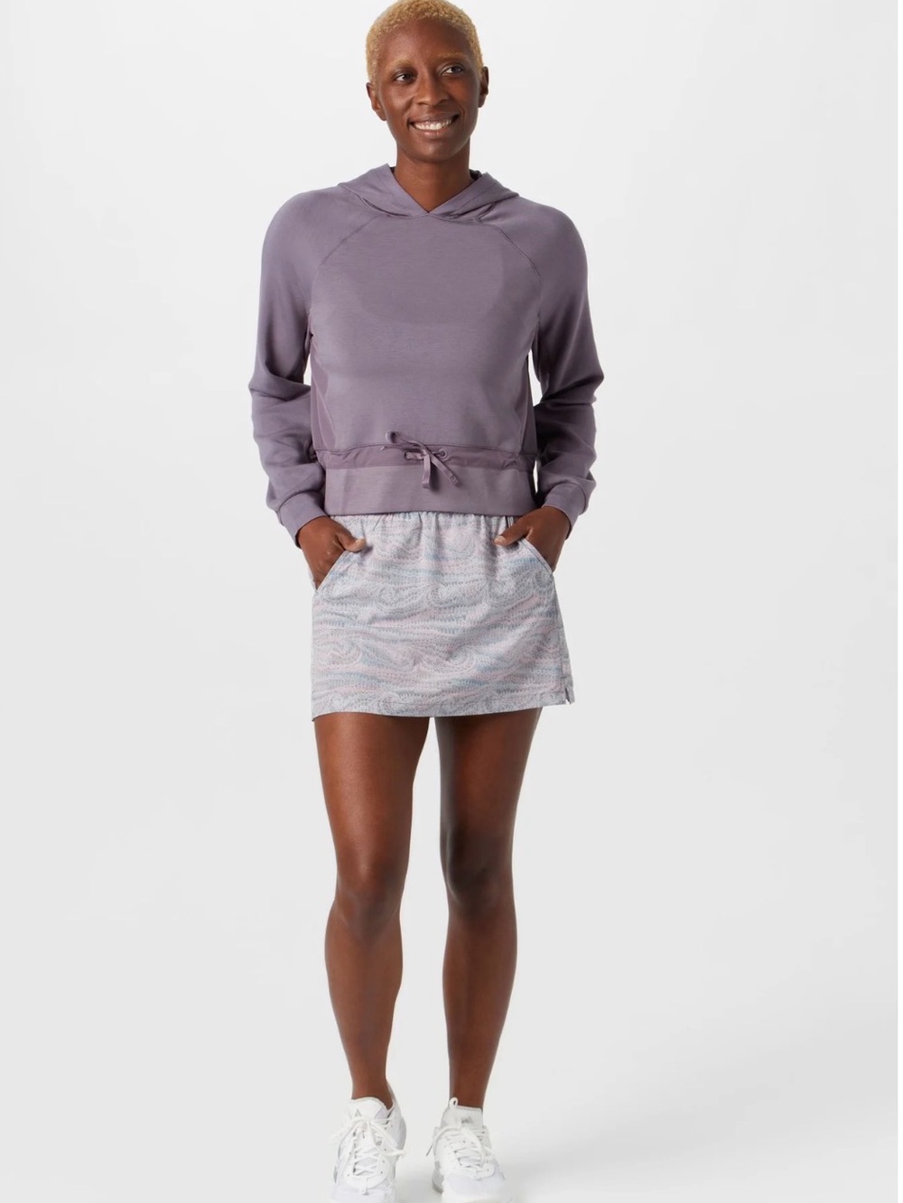 Travis Mathew Golden state Light Purple Hooded Sweatshirt